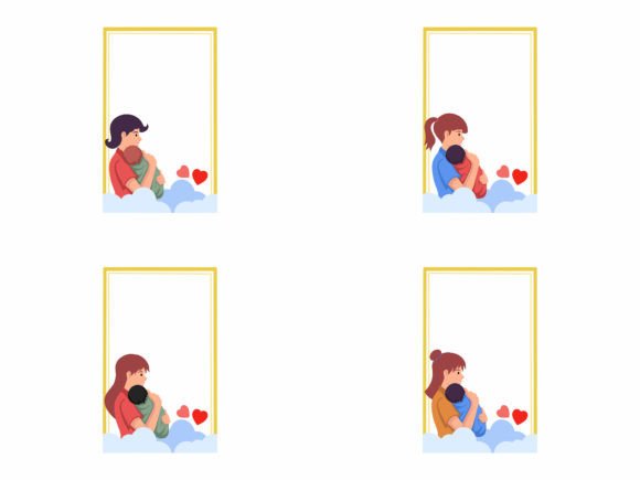 Mother Day Frame Background