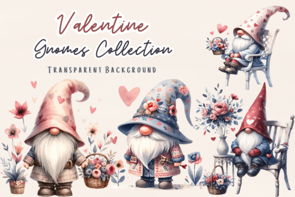 Valentine Gnomes Romantic Collection